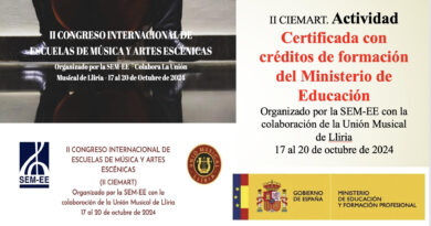 La Unió serà la seu del II Congrés Internacional d’Escoles de Música i Arts Escèniques, organitzat per SEM-EE