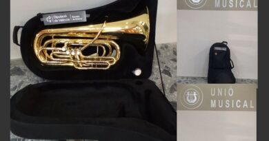 Adquisició d’una tuba amb l’ajuda Excel·lent, bandes de Música 2024